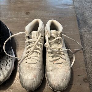 Under Armour Kids White Athletic Shoes